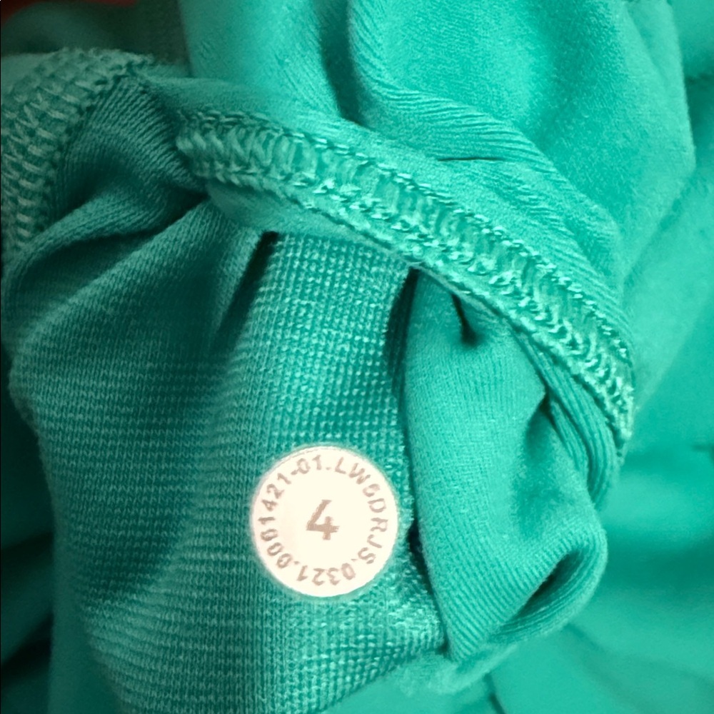 2376 Lululemon Align High-Rise Pant 25" Maldives Green 4 - Picture 4 of 4